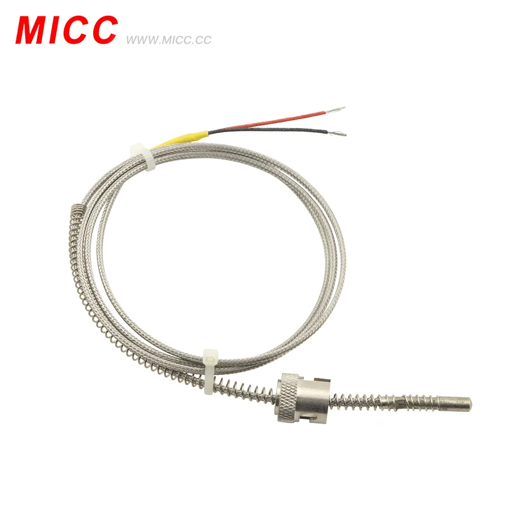 MICC J\K\E\T\PT100\CU50 All Types Available Thermocouple Fast Heat Diffusion Screw Thermocouple Sheath Thermocouple