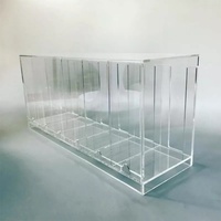 Présentoir personnalisé en acrylique à 6 emplacements, écologique, étanche et anti-poussière pour cartes de jeu Pokémon
