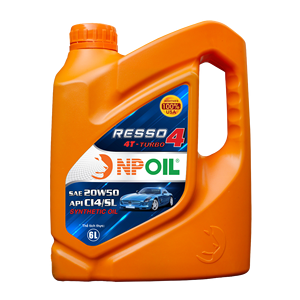 Aceite de Motor para Automóviles NPOIL RESSO 4 TURBO 20W50 4L 5L 6L / Aceite para Motor de Automóviles de Pasajeros / Proveedor Mayorista de Aceite para Motor - Product Image 5