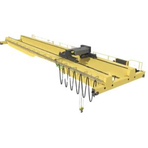 Grúa aérea de doble viga europea, equipo de elevación industrial de 25 toneladas, puente, grúa de viga móvil - Product Image 2