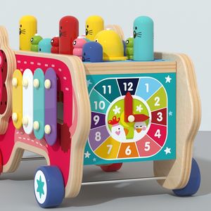 León de madera <span class=keywords><strong>para</strong></span> niños <span class=keywords><strong>para</strong></span> atrapar ratones Juguete multifuncional, un juguete educativo <span class=keywords><strong>para</strong></span> tocar el <span class=keywords><strong>piano</strong></span> - Product Image 6