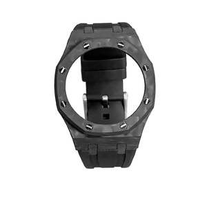 2100 accesorios G <span class=keywords><strong>Sh</strong></span> Ock funda de reloj de fibra de carbono luminosa para C Asio G Mod Kit correa de silicona de Metal para mujeres y hombres - Product Image 3