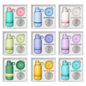 Amostra Grátis por Atacado, Logo Personalizado, Tigela Portátil 3 em 1 de Aço Inoxidável para Alimentação de Animais de Estimação, Produtos para Cães e Garrafinhas de Água - Product Image 4