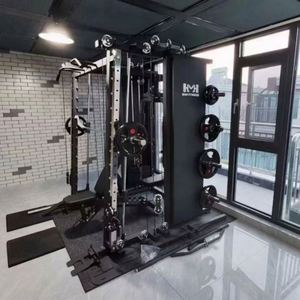 Máquina Smith Multifuncional Comercial de Acero para Gimnasio, Jaula de Potencia Todo en Uno, Duradera, Venta al por Mayor de Fábrica SK SK-EM938E-TitanG2 - Product Image 6