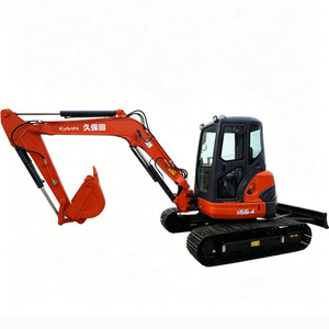 Mini-excavatrice d'occasion modèle 2024, 5,5 tonnes, capacité de la benne de 0,2 m³, prix bas, pelle originale japonaise avec équipement pour rapport technique - Product Image 1