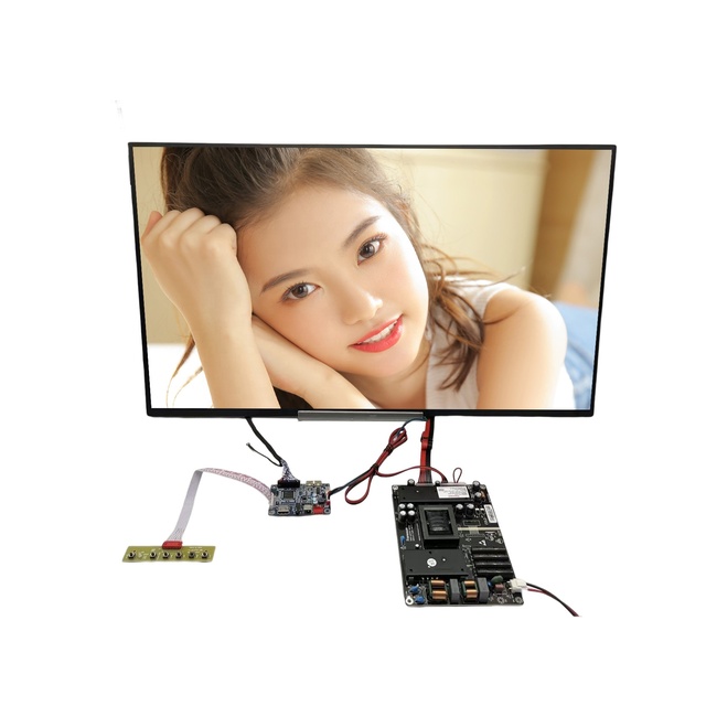 AUO 32 Inch TFT LCD Panel Advertising Screen High Brightness 1920x1080 Resolution
