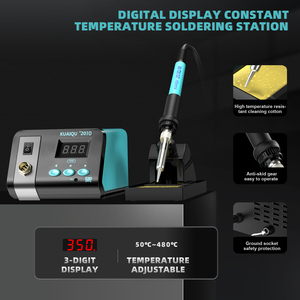 Estación <span class=keywords><strong>de</strong></span> Soldadura KUAIQU 203D 75W, Soldador Electrónico, Herramientas <span class=keywords><strong>de</strong></span> Reparación <span class=keywords><strong>de</strong></span> Soldadura, Retrabajo SMD, <span class=keywords><strong>Calor</strong></span> <span class=keywords><strong>para</strong></span> <span class=keywords><strong>Celulares</strong></span>, BGA, IC - Product Image 5