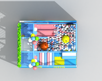 Centre de jeu de maternelle Installations de jeu intérieures pour enfants Jeux doux d'intérieur Château coquin Aire de jeux pour enfants