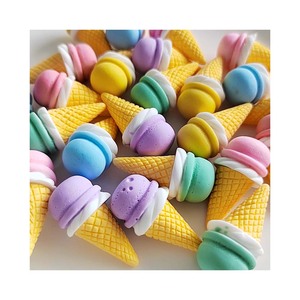 100 pièces Mini cornets <span class=keywords><strong>de</strong></span> crème glacée réalistes, décorations miniatures pour <span class=keywords><strong>maison</strong></span> <span class=keywords><strong>de</strong></span> poupée, jouets alimentaires pour accessoires <span class=keywords><strong>de</strong></span> cheveux, étuis <span class=keywords><strong>de</strong></span> téléphone, scrapbooking - Product Image 4