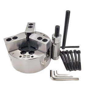 Mâm cặp thủy lực/khí nén cho máy tiện đứng, thương hiệu JSMMM, từ 4 inch đến 63 inch, mâm cặp tự động định tâm 3 chấu - Product Image 1