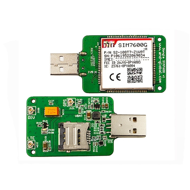 Factory Outlet USB dongle SIMCOM 4G SIM7600G H LTE USB Dongle CAT4 SIMCOM hksy