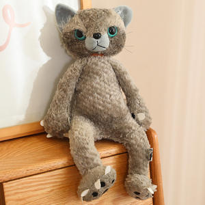 Peluche de <span class=keywords><strong>chat</strong></span> réaliste multi-styles, douce et mignonne, pour la vente en gros et au détail, compagnon de jeu pour enfants, décoration maison et voiture - Product Image 5