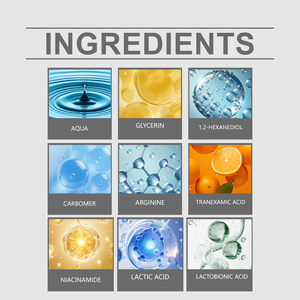 Sérum Éclaircissant Anti-Taches pour le Visage en Gros : Niacinamide et Acide Tranexamique pour un Teint Unifié - Product Image 4