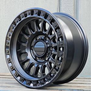 Jantes forgées Beadlock pour pick-up tout-terrain 5x5.5 6x5.5 17x9 18x9 20x10 4x4 <span class=keywords><strong>6x6</strong></span> 5x127 6x135 6x139.7 8x170 Tacoma Frontier Ranger - Product Image 6