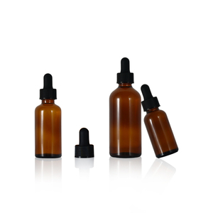 Botellas de <span class=keywords><strong>Perfume</strong></span> Redondas de Vidrio Ámbar de 5, 10, 15, 20, 30, 50, 100 ml (5-100 ml, 1 oz, 3.4 oz) con Gotero para Envasado de Líquidos - Product Image 6