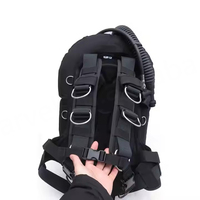 Aile de plongée légère en nylon tendance BCD 25/30LBS – Équipement de plongée confortable et flexible