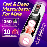 Automatischer Masturbator mit verlängerter Hülse und Schaukelfunktion für Männer – freihändige Stimulation