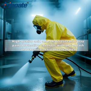 Комбинезон Iboate премиум класса для распыления пестицидов и химическая защита кислотных щелочей - Product Image 6