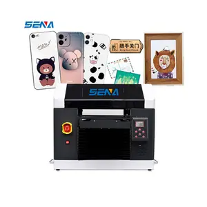 Small UV printer 3045 double Epson XP600 head for the export of glass panel self-adhesive label UV flatbed printers