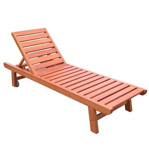 <span class=keywords><strong>Tumbona</strong></span> <span class=keywords><strong>Plegable</strong></span> de Madera Maciza Anticorrosiva, Color Blanco, para Jardín, Piscina, Parque, Descanso - Product Image 6
