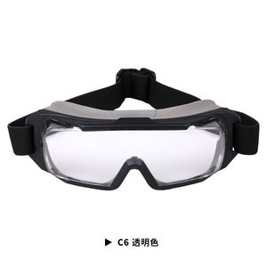 Laser Safety Glasses Full-Frame <b>Polycarbonate</b> Anti-Fog Lens Medical Surgery Protection C5 Red - Product Image 2