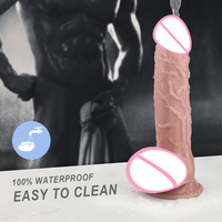 Dildo de PVC Grande y Realista para Mujeres, Dildo con Correa para Mujeres