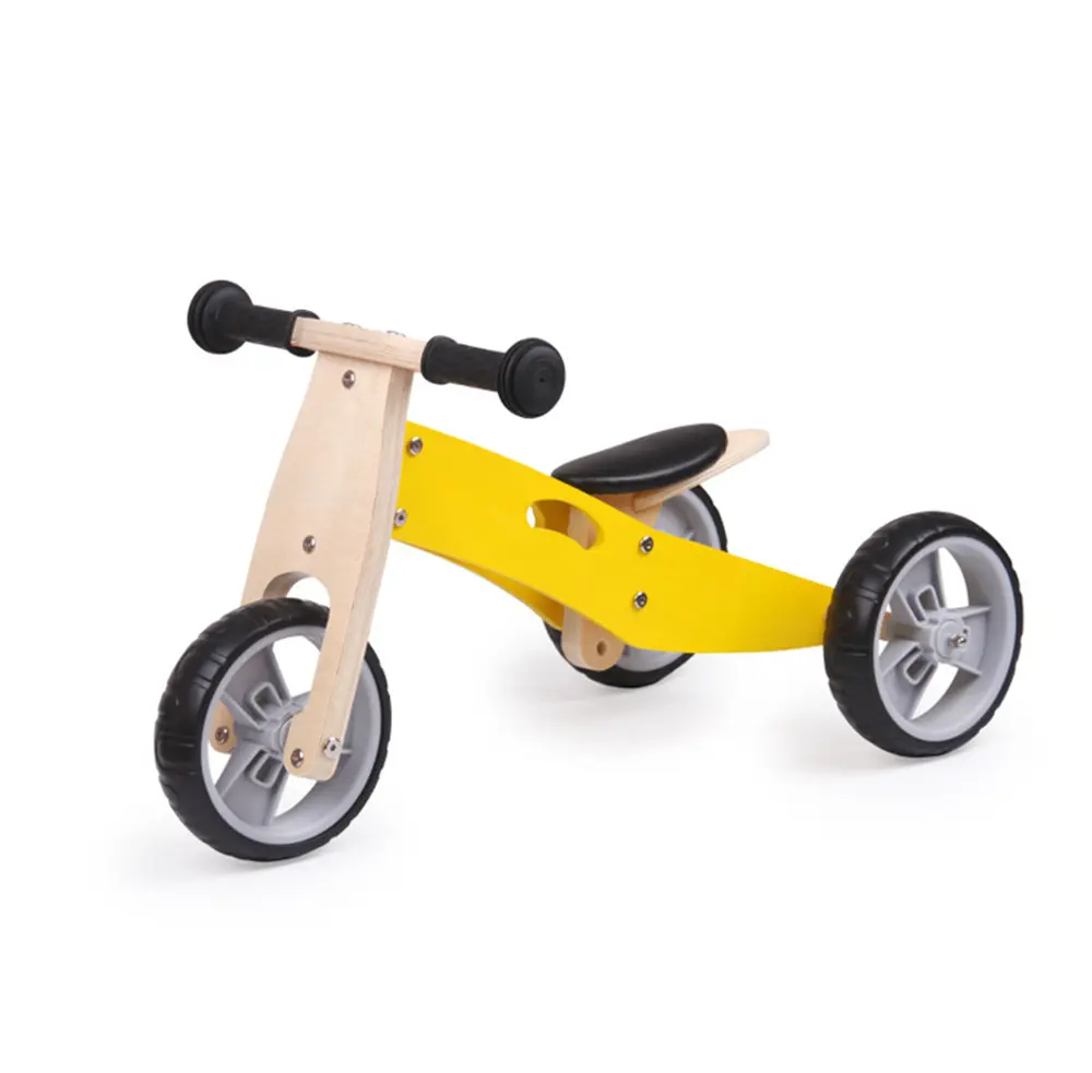 Proveedor chino bicicleta de bebé de 1 año de madera/bicicleta de equilibrio de 1 año de madera al por mayor para niños