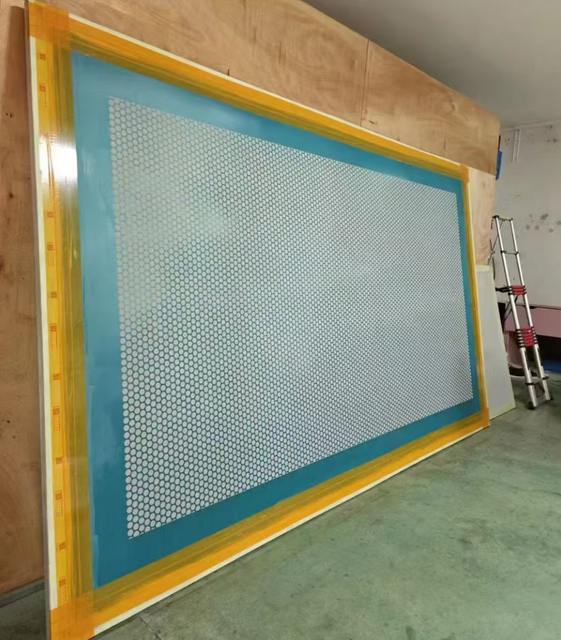 Industrial Grade Screen Printing Frame & Customizable Printing Stencil for Manual & Machine Screen Printing