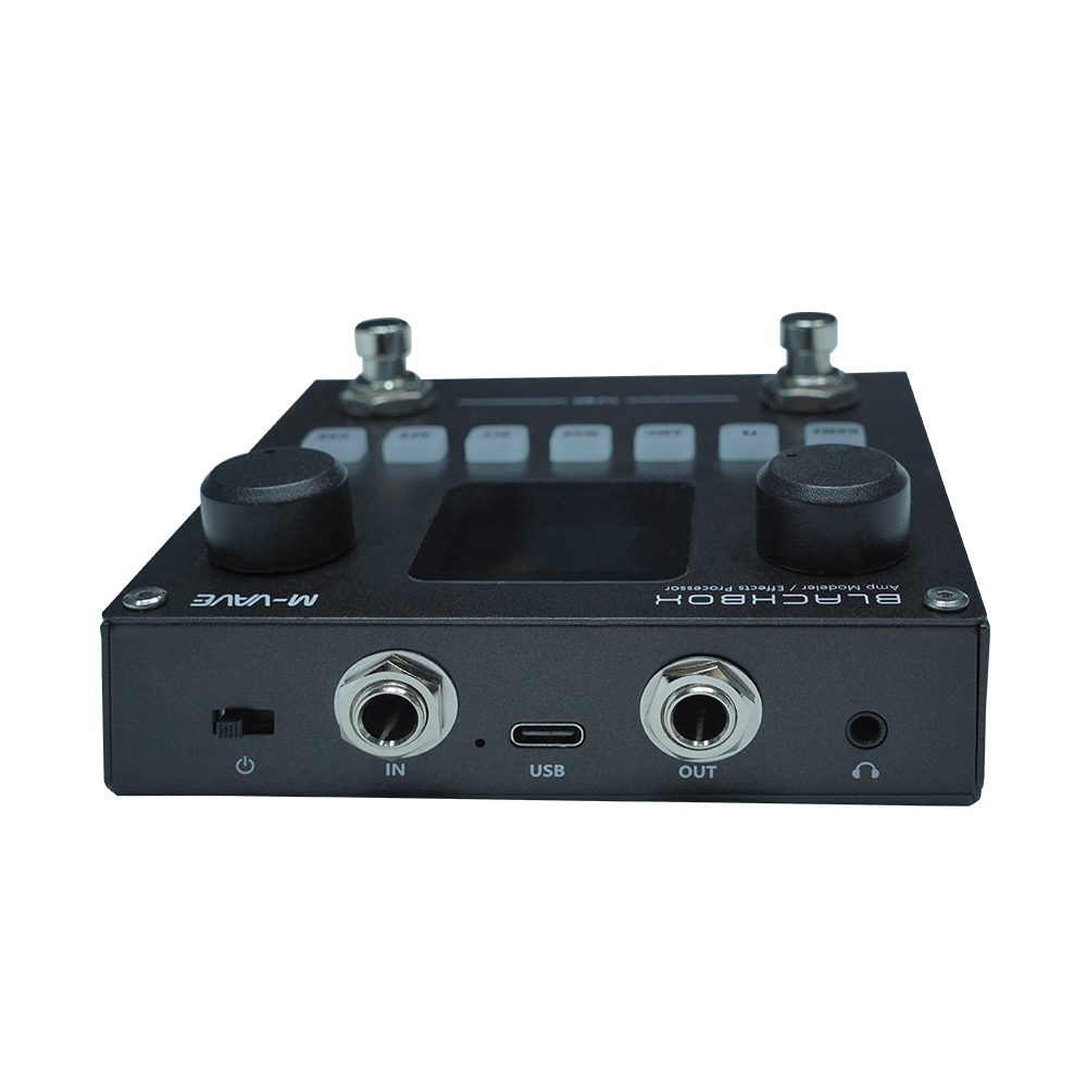 M-VAVE Black Box Guitar Effects Pedal with IR Loading & AMP Simulator