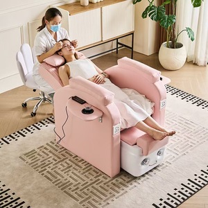 Fauteuil de pédicure électrique moderne en cuir blanc, très demandé, pour salon de beauté et SPA, idéal pour le massage des pieds - Product Image 6