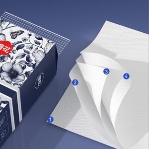 กระดาษทิชชูแบบแขวน 4 ชั้น ลายนูน 4 มิติ แบบจีน บรรจุภัณฑ์แบบจีน - Product Image 4