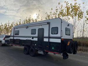Grande remorque tout-terrain pour VTT, UTV, caravane, remorque porte-équipement, remorque pour camping-car, 19 pieds, avec lits superposés, pour la Chine et l'Australie, pour fournisseurs familiaux - Product Image 3