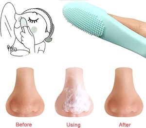 Bán buôn mềm Silicone bàn chải làm sạch da mặt, nhẹ nhàng hướng dẫn sử dụng mặt Scrubber để làm sạch sâu, loại bỏ mụn đầu đen & massage - Product Image 3