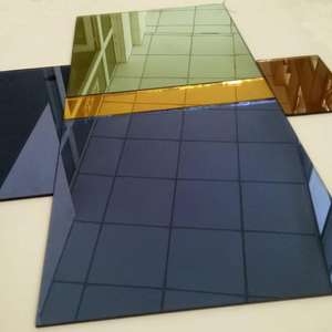 Koyu mavi siyah bronz 4mm 5mm 5.3mm 6mm yansıtıcı cam levhalar için metrekare başına çeşitli renkler fiyat Windows - Product Image 5