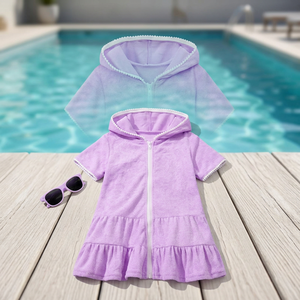 NOUVEAU STOCK – Robe de plage mini en polyester pour femme, sexy, sans manches, coupe droite, avec découpes au dos et ourlet à franges, disponible en deux couleurs, tailles S-XL - Product Image 3