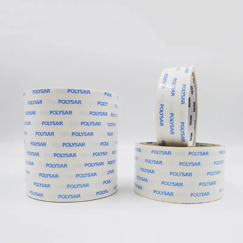 High Quality Acrylic Adhesive Strong Glue Oil Solvent Double Sided Tissue Tape Jumbo Roll