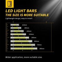Barra de Luces LED de 180W IP67 para Techo de Vehículos Todoterreno, Patrón de Haz Combinado, Lámpara de Trabajo LED con 60 LED para SUV