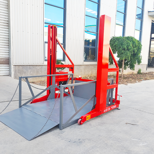 Container Hydraulic Unloading Platform Portable Mobile <strong>Dock</strong> Lift Platform 2-3T <strong>Load</strong> Capacity 1700mm Lifting <strong>Height</strong> High - Product Image 2