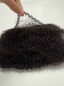 <span class=keywords><strong>Cheveux</strong></span> humains bouclés afro courts en vrac 30g 50g Noir naturel 100% extensions de <span class=keywords><strong>cheveux</strong></span> humains pour tresses torsadées pour femme - Product Image 4