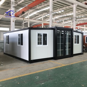 Maisons de conteneurs modulaires rapidement assemblées avec des conceptions extensibles et une construction en acier durable pour une vie polyvalente - Product Image 1