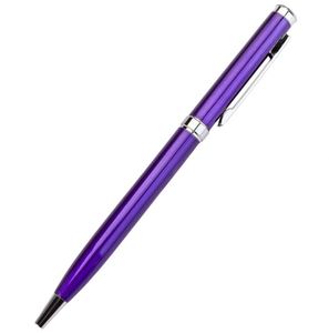Advertising Ball Customized Logo Multicolor Slim Metal Body Twist Ballpoint <b>Pen</b> - Product Image 5