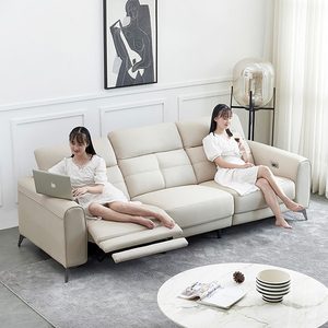 Power Recliner <strong>Sofa</strong> a Living Room Modern Home Furniture Genuine Leather Fabric <strong>Adjustable</strong> <strong>Headrest</strong> Malaysia Italian Leather <strong>Sofa</strong>
