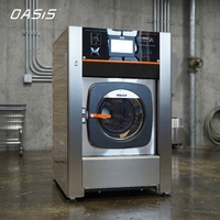 Lave-linge séchant commercial entièrement automatique OASIS 20 kg, diamètre du tambour de lavage 683 mm
