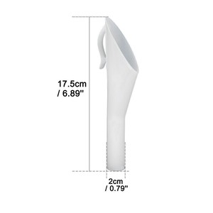 Embudo de reabastecimiento de diésel de emergencia para Ford 1782177 1833948 8U5A17B068BB, plástico gris y negro, ajuste universal - Product Image 4
