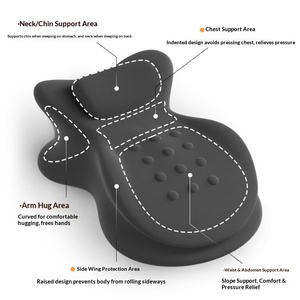 Almohada multifuncional con forma de alienígena para dormir boca abajo, reclinada, para parejas, especial para juegos sexuales, con soporte para teléfono móvil MJ8255 - Product Image 4