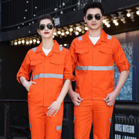 Combinaisons de travail à bandes réfléchissantes haute visibilité pour hommes et femmes Combinaisons de travail en tissu de sécurité Uniformes de construction Vêtements