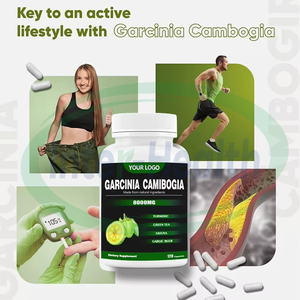 Ausreson OEM Gordura queimador Peso Perdido Suplemento Slim Hydroxycitric Ácido HCA Garcinia Cambogia Extract Capsule - Product Image 2