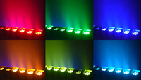 Projecteur LED sans fil à piles 7*20W, étanche IP65, portable, pour DJ, éclairage de scène, mariage, fête, événement
