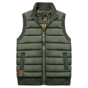 Gilet di tela foderato in <span class=keywords><strong>pile</strong></span> Multi tasche gilet di pesca personalizzato caccia escursionismo piumino per uomo giornalista macchina fotografica uomo - Product Image 5