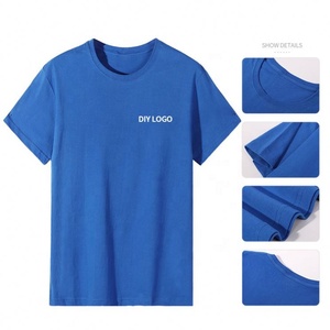 Camiseta de manga corta para hombre unisex, 100% de poliéster, respetuosa con el medio ambiente, transferencia de calor, logotipo bordado Dtg, Camiseta con estampado personalizado - Product Image 2